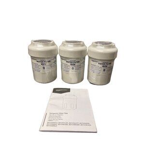 NEW! Amazon Basic GE Refrigerator Water Filter Pack of 3 AMZN-MWF-S